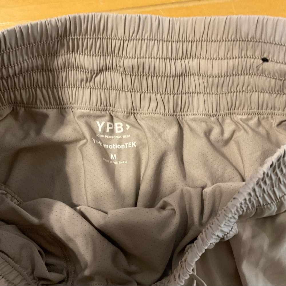 Women's Tan Athletic Shorts YPB Abercrombie and Fitch size M - Picture 3 of 5